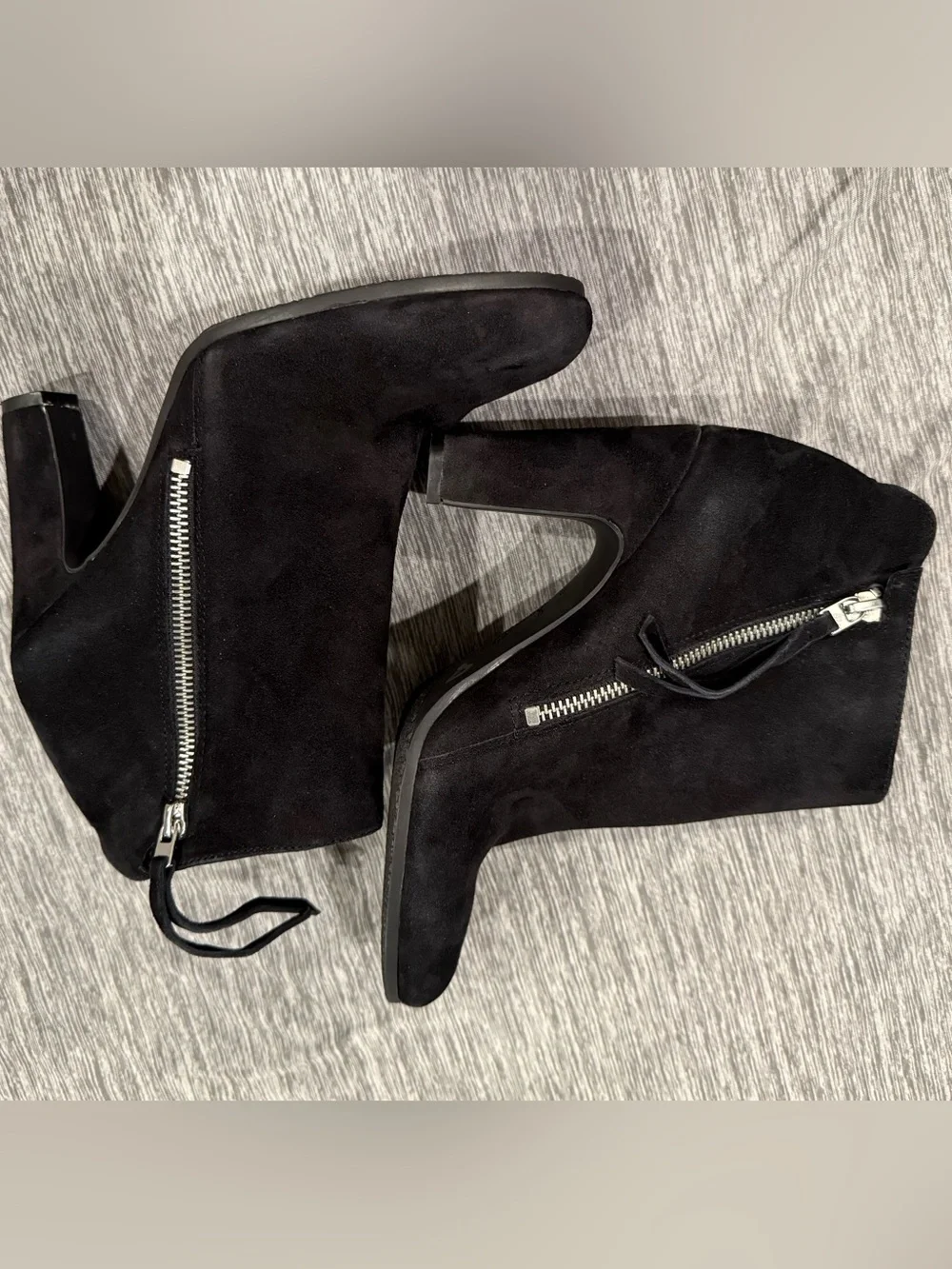Sam Edelman black suede